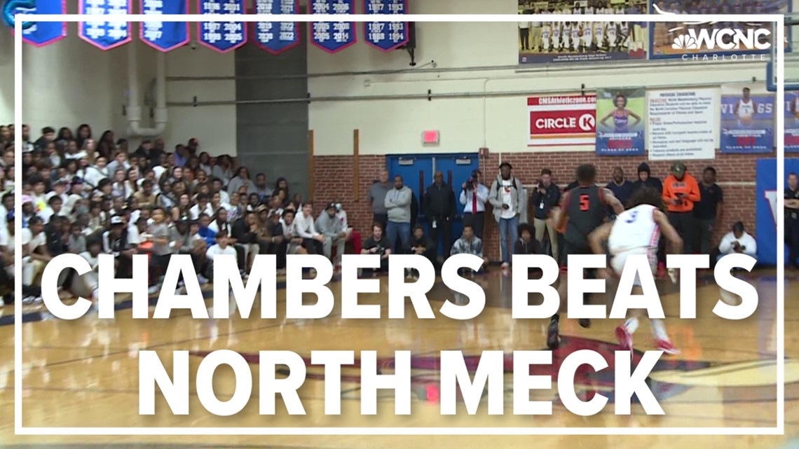 High school basketball: Chambers Cougars at North Meck Vikings