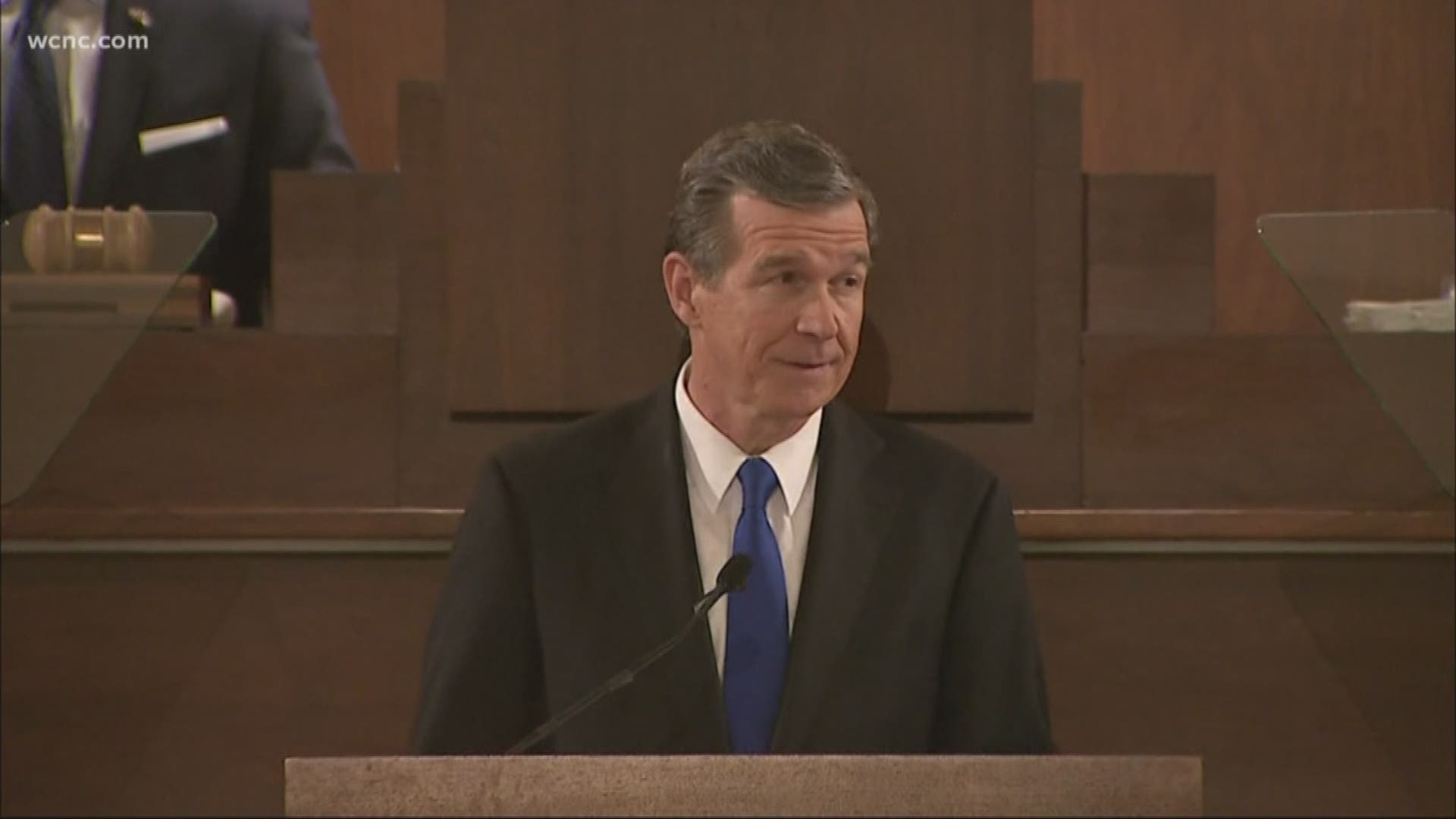 North Carolina Gov. Roy Cooper is asking for a big investment in education as part of his 2019 state budget, requesting $2 billion for public schools.