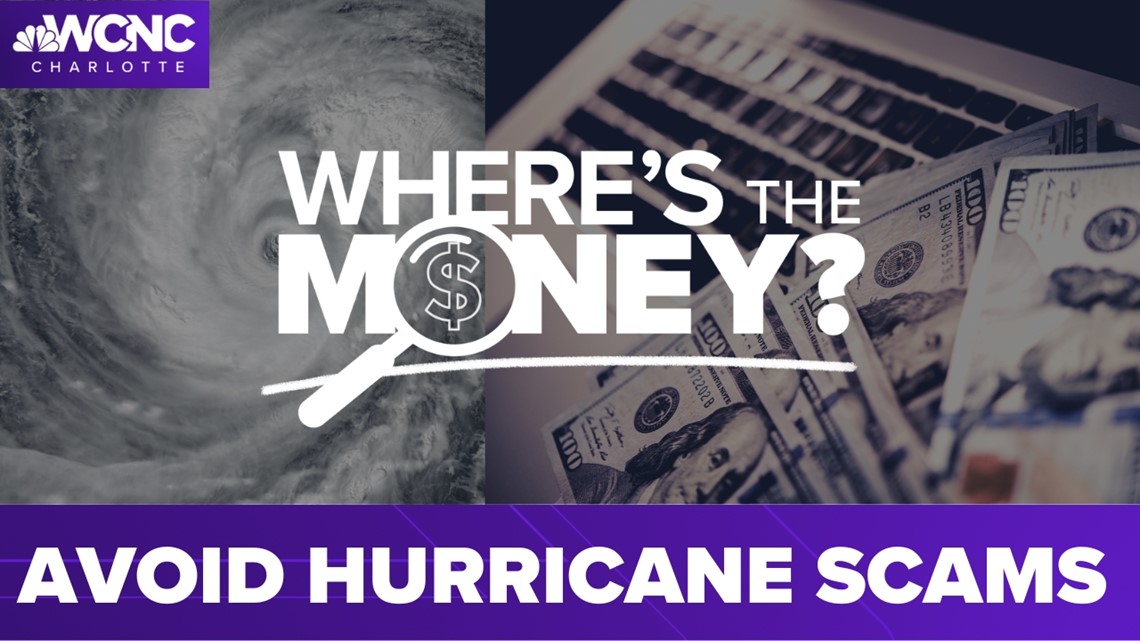 How to avoid hurricane help scams