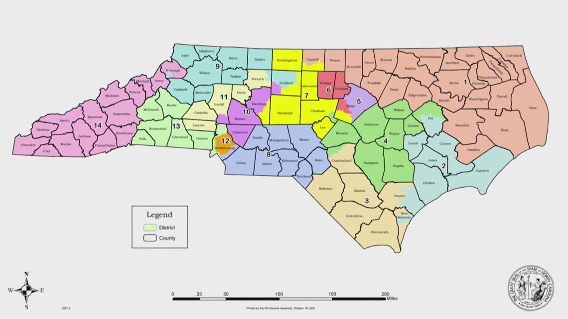 North Carolina lawmakers propose new district maps | wcnc.com