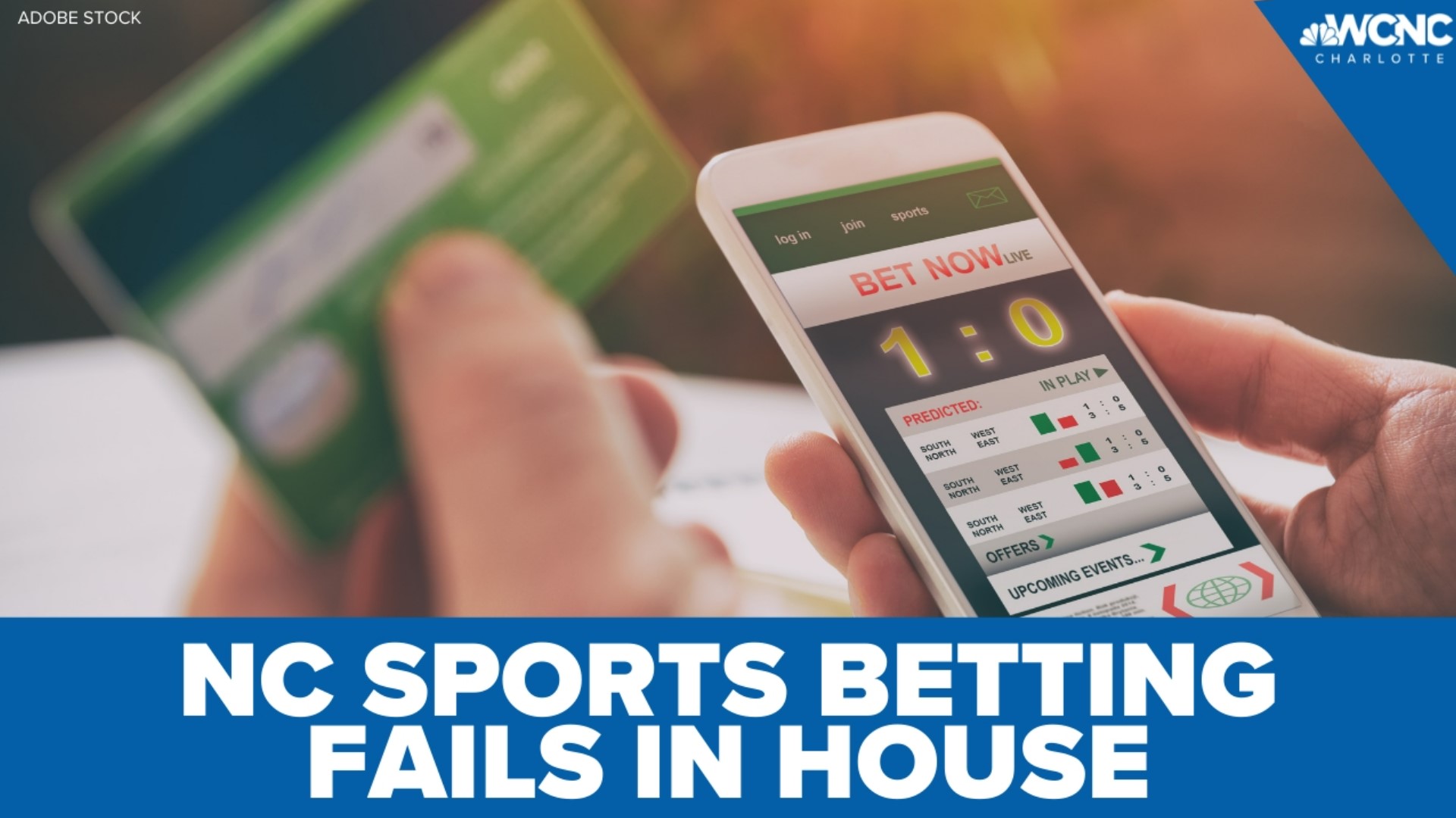 The House voted 51-50 not to approve one of two measures that, when combined, would have established the rules to authorize and regulate gambling on sports.