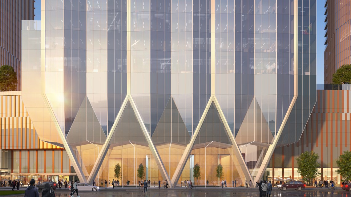 New photos South End Charlotte mixeduse building