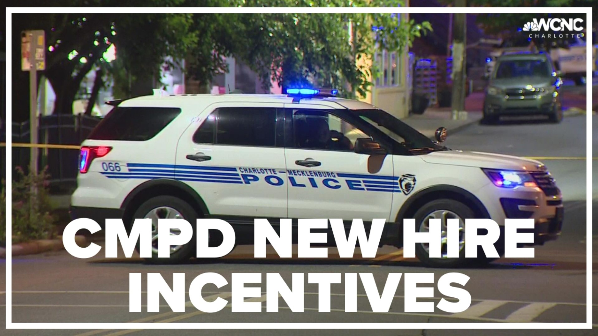 CMPD is 300 officers short and are creating new incentives to bring new recruits to the force.