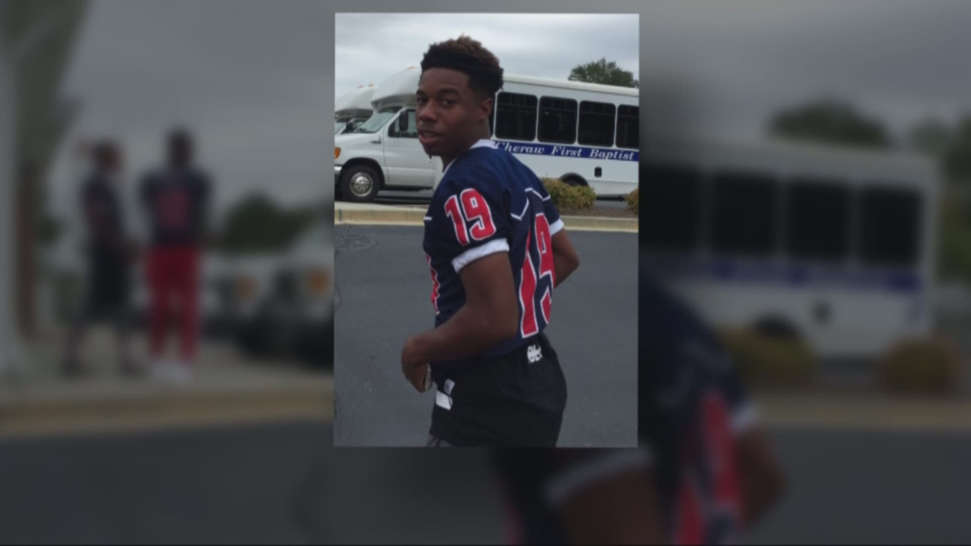 A community is in mourning after the sudden passing of a star football player.