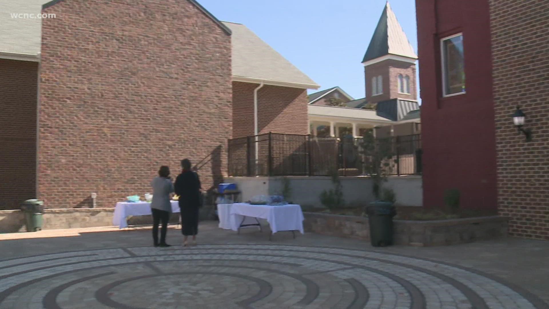 The Fort Mill church received damage following a fire from Dec. 2018.