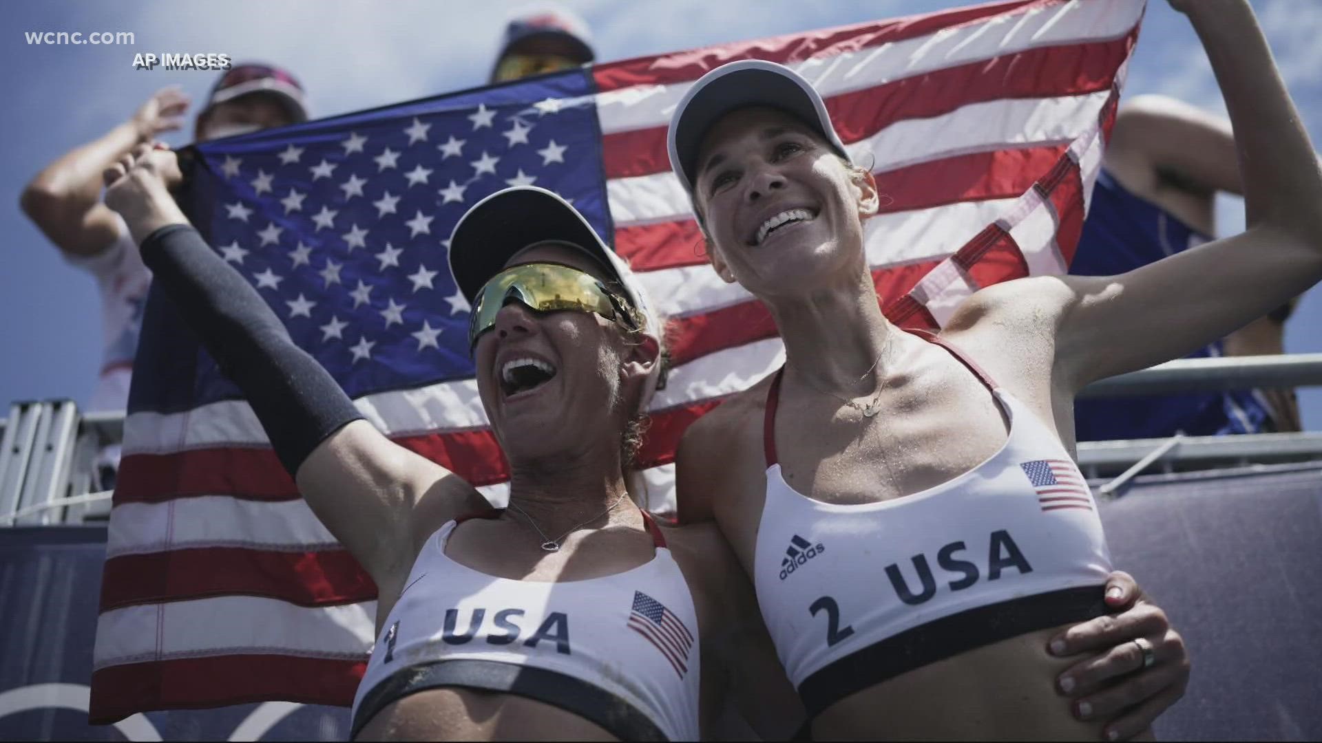 April Ross completed the collection -- gold, silver and bronze -- as she and Alix Klineman defeated Australia in the women's beach volleyball final.