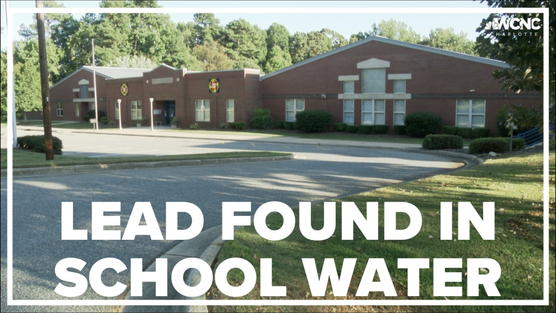 A regularly scheduled water test found elevated levels of lead in the water at a Rowan-Salisbury school last week.