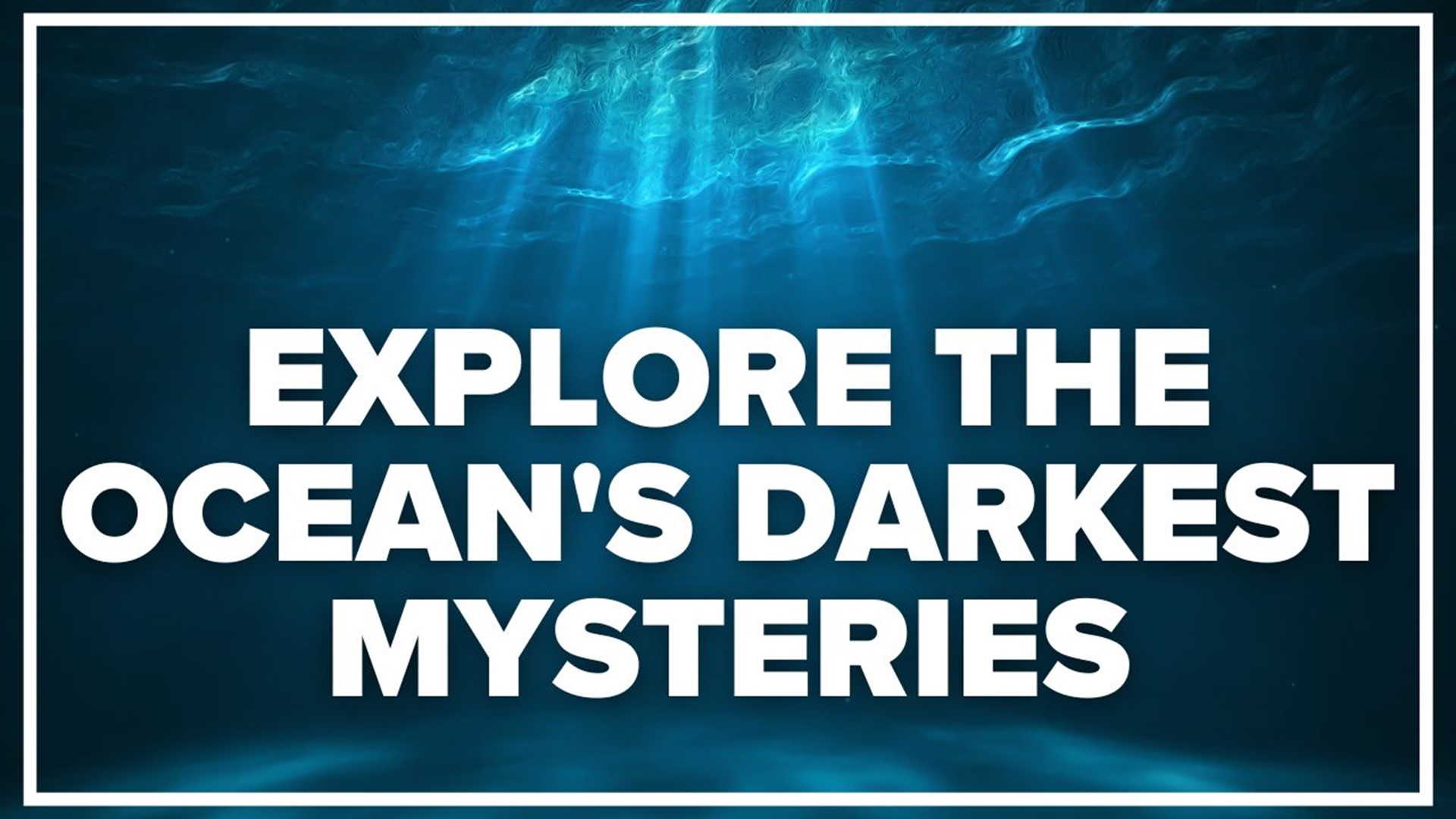 Unseen Oceans explores the darkest depths and examines the sea life that inhabits these mysterious spaces.