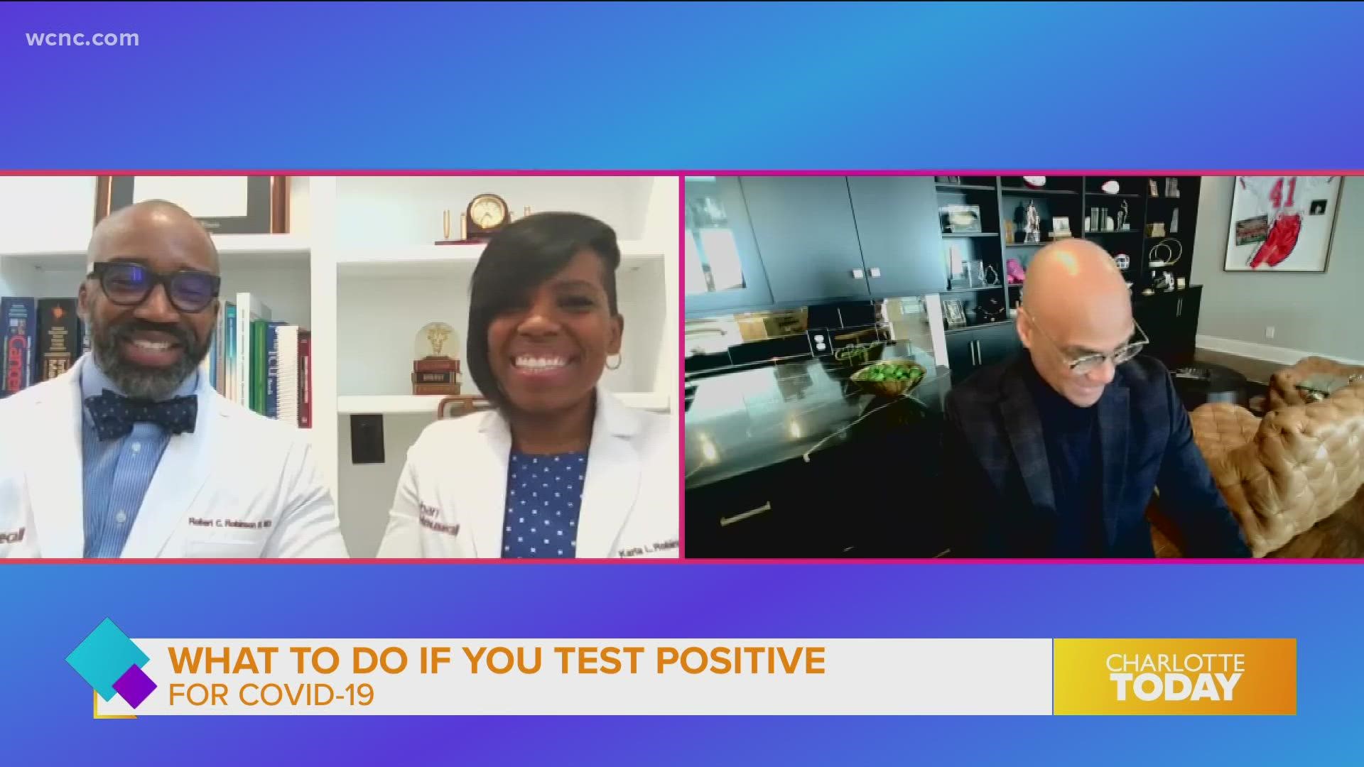 Urban Housecall Health and Wellness experts talk about what to do if you test positive for COVID