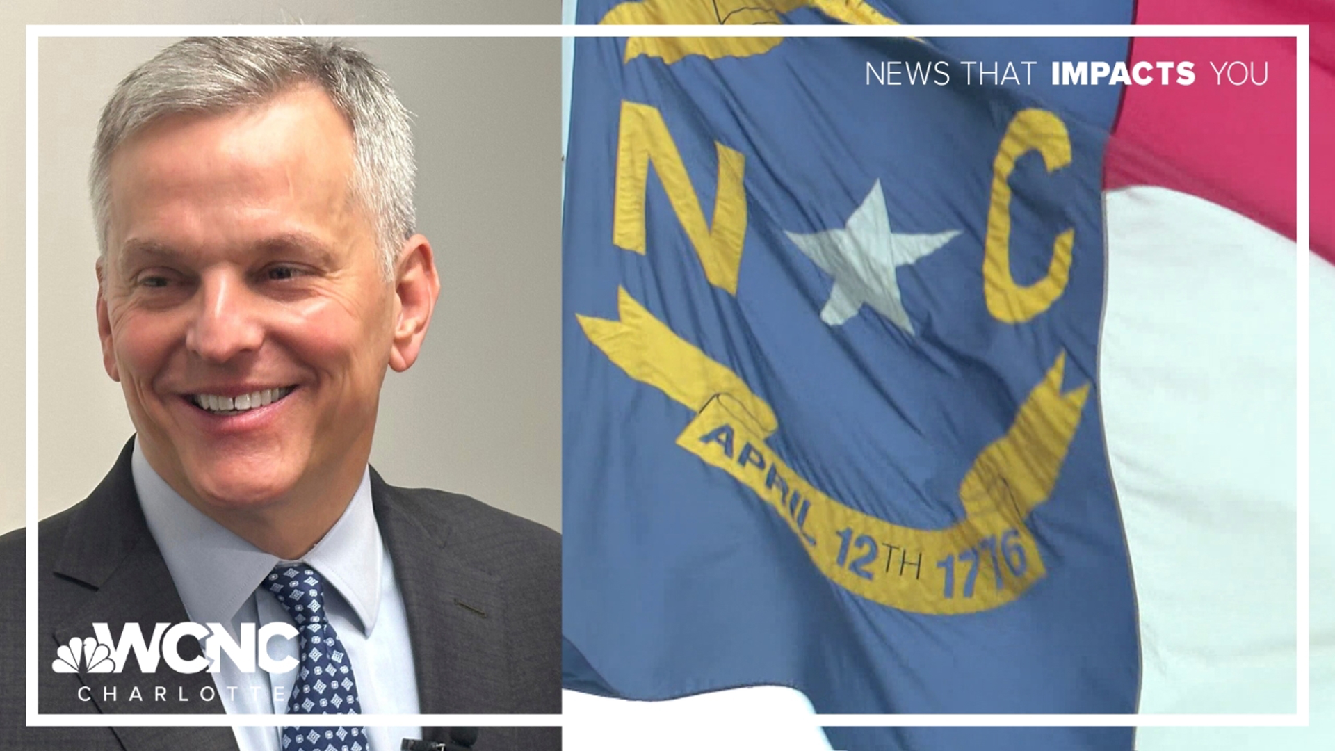 He is expected to discuss how the state's economy is doing, where new jobs are coming from, and why more businesses should set up shop in the Tar Heel State. 