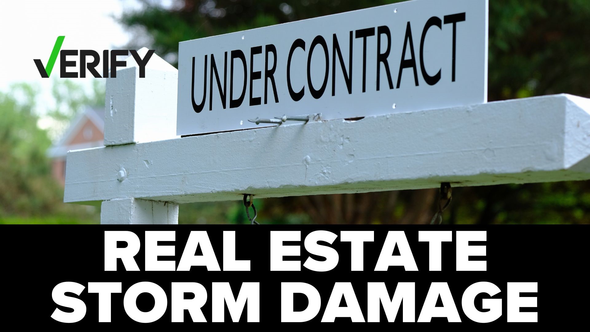 Hurricane destroyed hundreds of homes in its path, but if you have a home under contract, who's responsible for the damage?