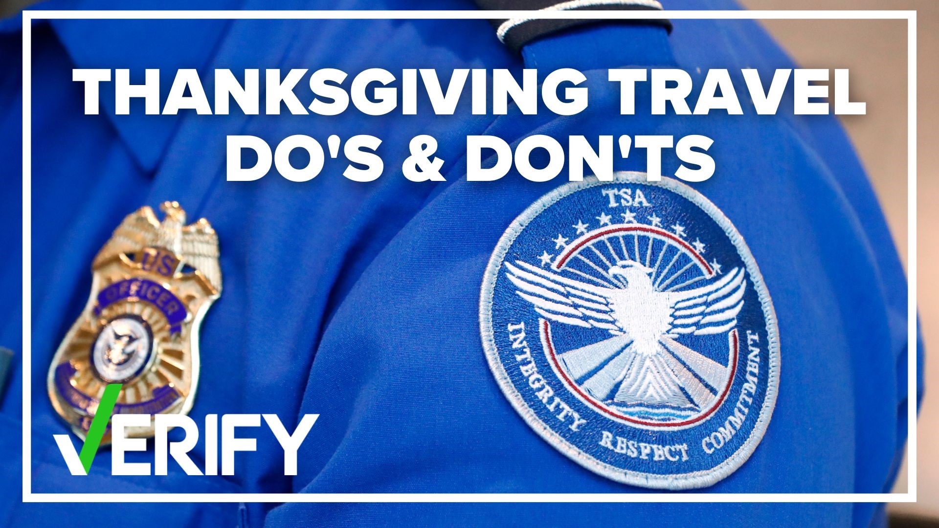The week of Thanksgiving is here and many people have already left home for travel. TSA lines will be long, but to help you out, these foods are cleared to fly.