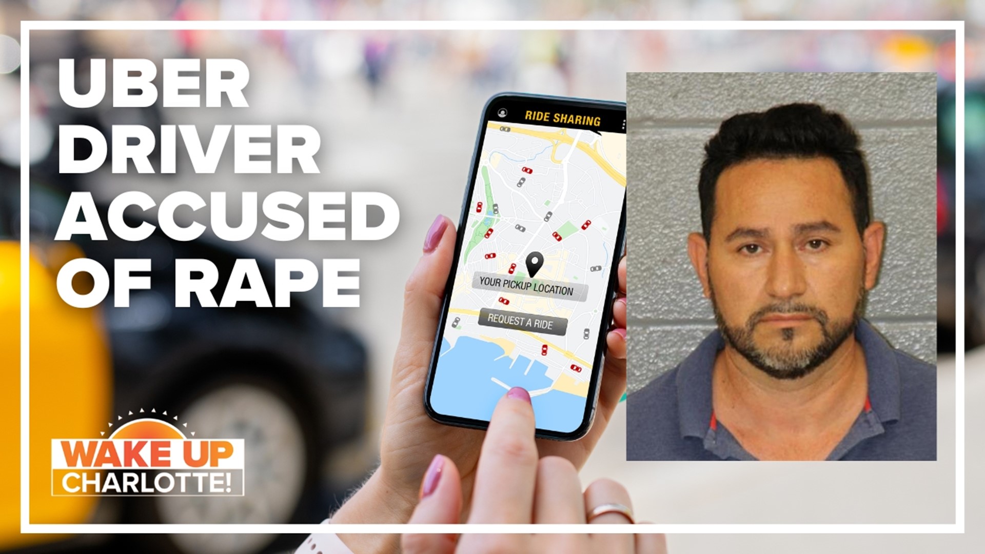 Police investigating a shocking attack involving an Uber driver