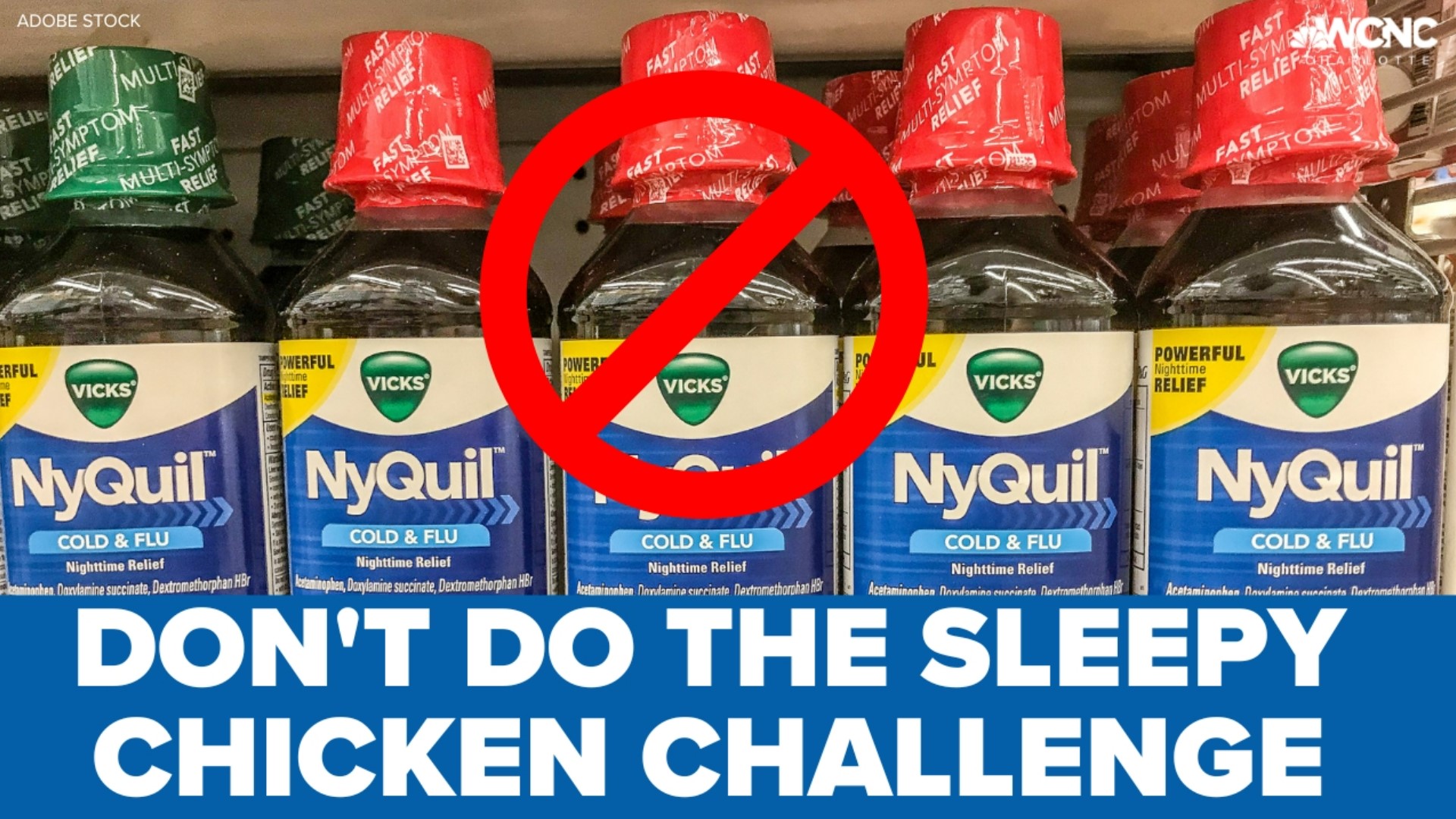 A bizarre social media trend dubbed “NyQuil chicken” or “sleepy chicken” appears to be making the rounds online, prompting questions and warnings from many people.