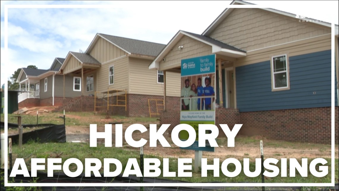 Affordable housing efforts in Hickory