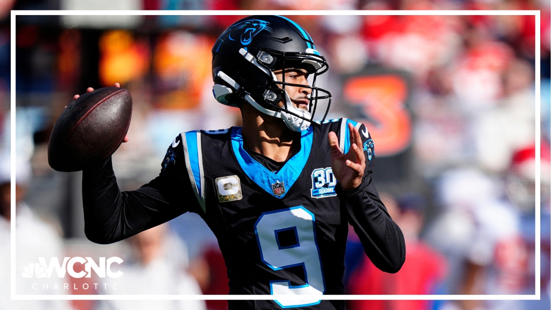 Carolina Panthers quarterback Bryce Young had a standout game against the defending champion Kansas City Chiefs. The Panthers lost 30-27.