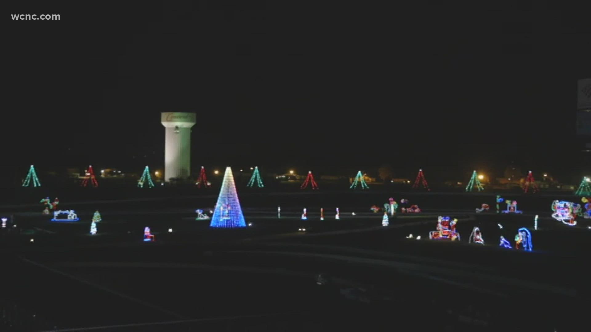 Speedway Christmas features 4 million lights, more than 800 individual displays, music, movies, s'mores and more.