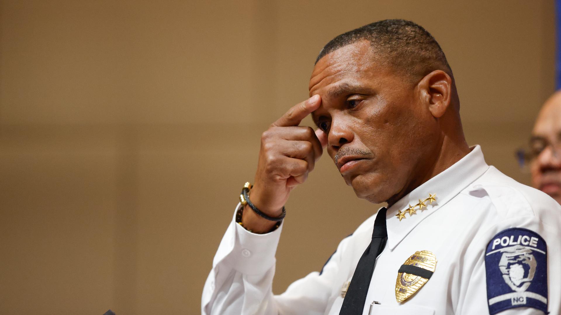 Cmpd Chief Jennings Gives Candid Interview After Officers Death 3765