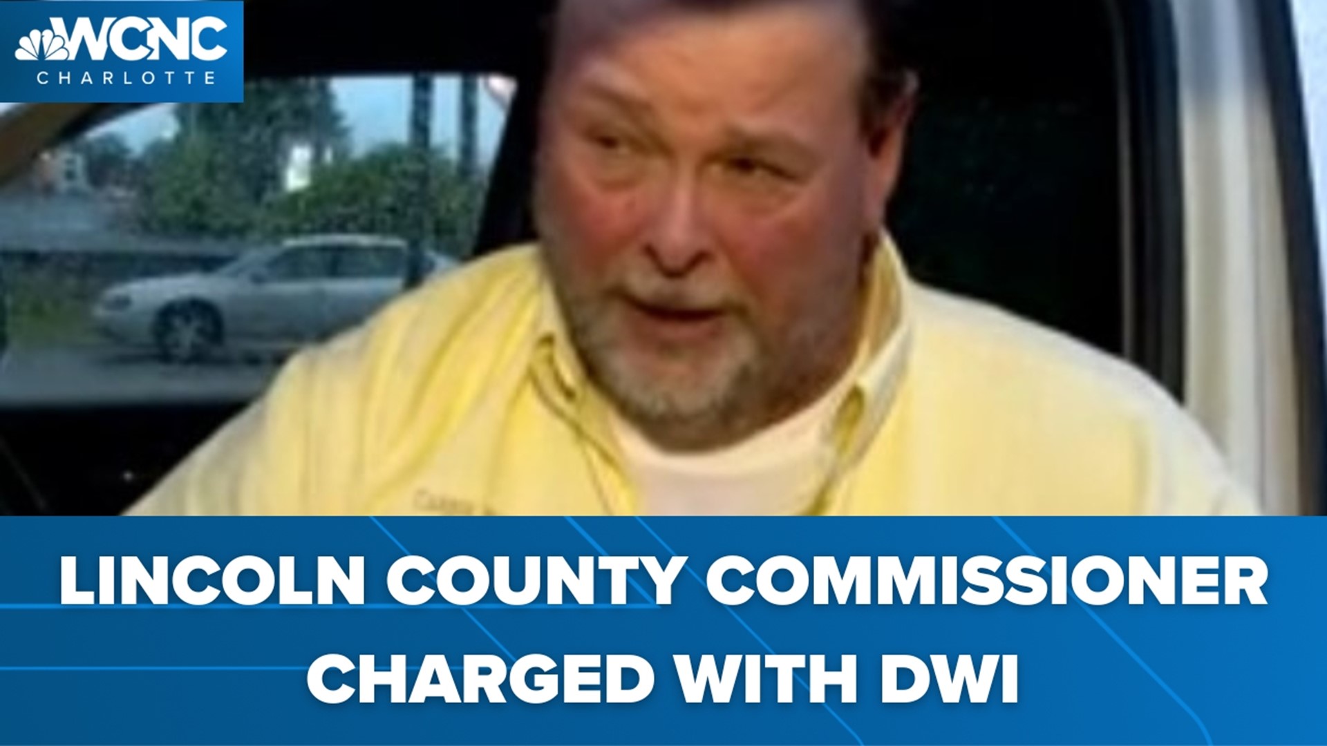 Carrol Mitchem was charged with DWI after being stopped along North Carolina Highway 27 in Lincoln County Wednesday night.