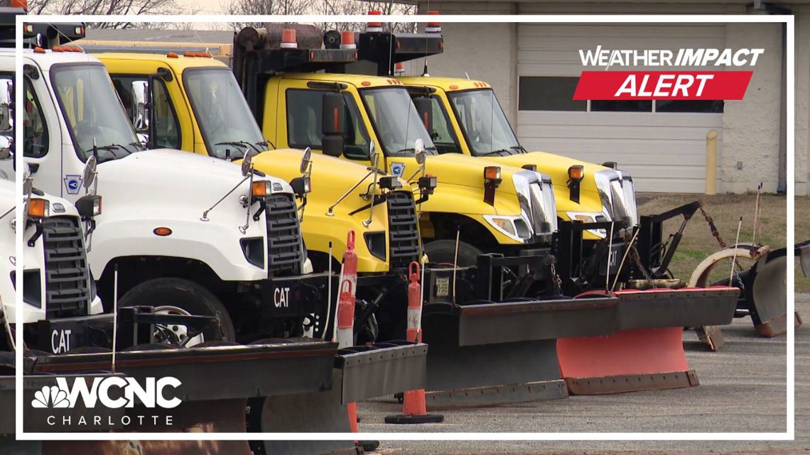 NCDOT crews prep roads ahead of wintry weather | wcnc.com