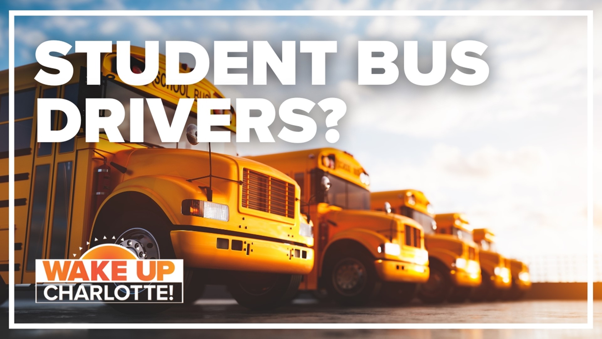 The North Carolina Department of Transportation said student bus drivers used to be a thing but aren't anymore.