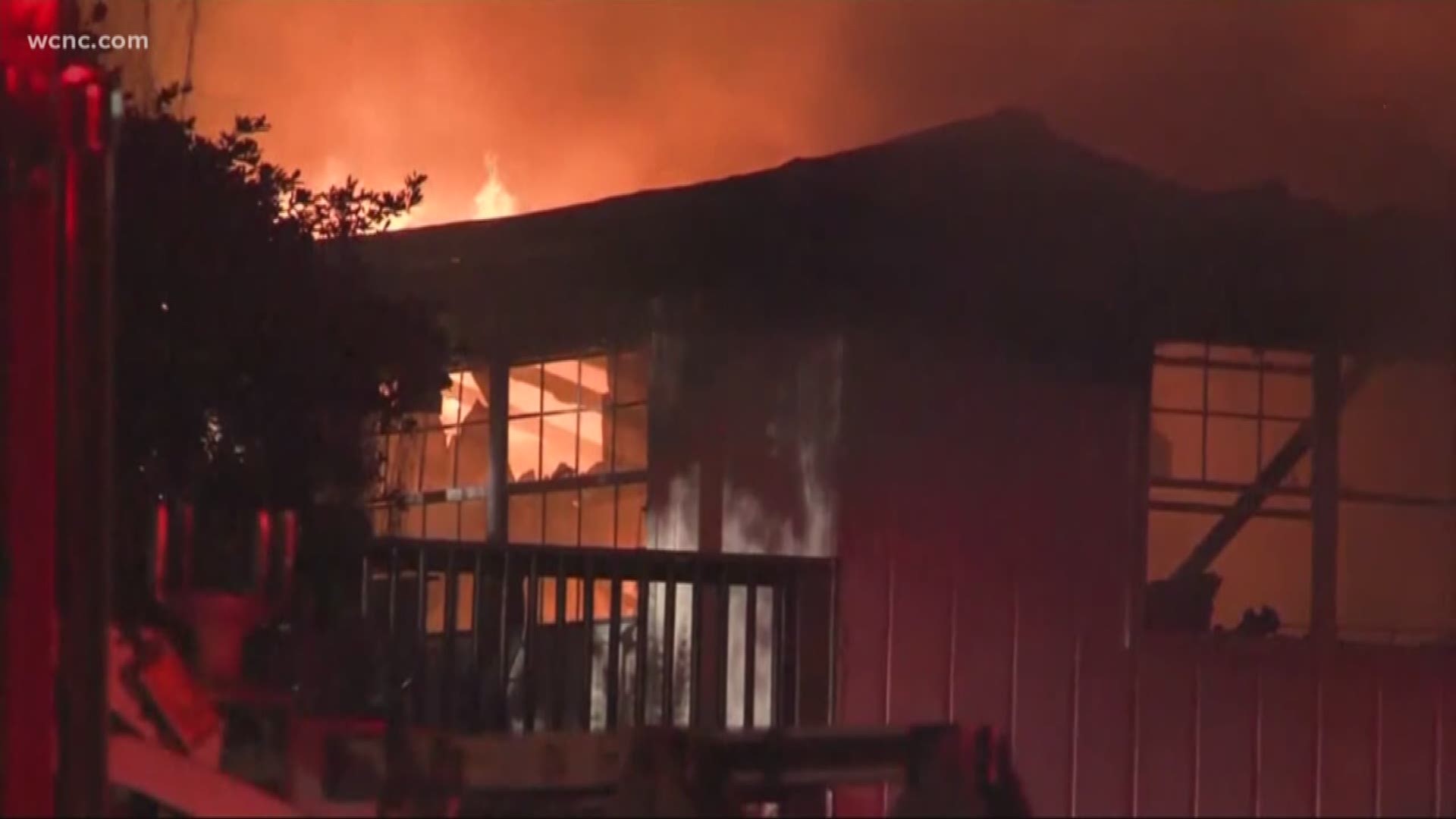 A massive fire in South Carolina was sparked by an air conditioner. It has homeowners on edge.