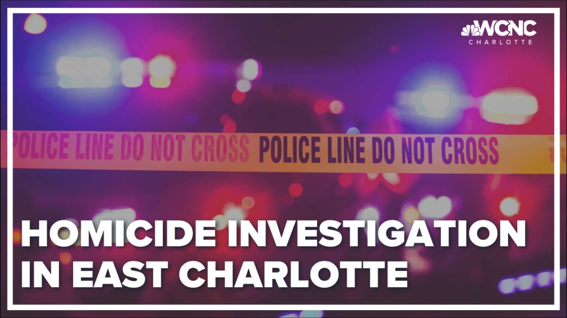 CMPD said it happened along Sharon Chase Drive.