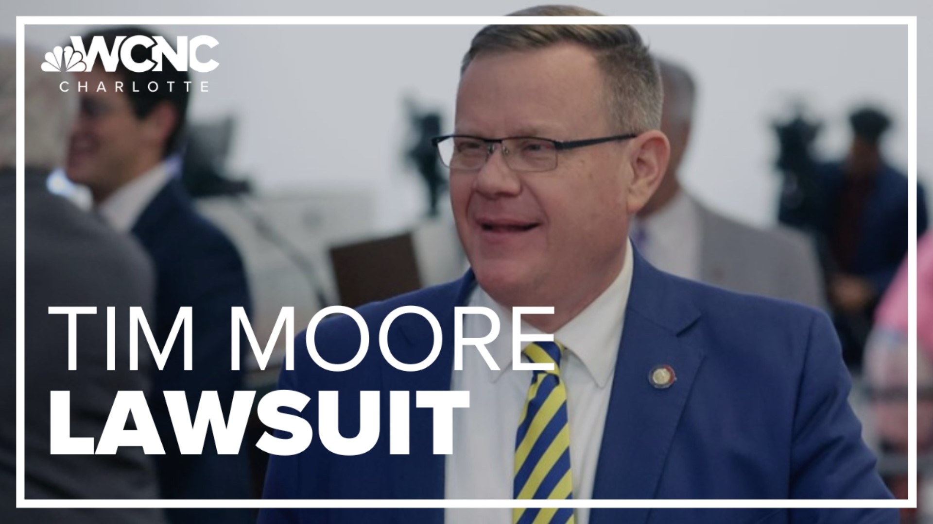 North Carolina house speaker Tim Moore is speaking out as he's being sued over allegedly breaking up a marriage.