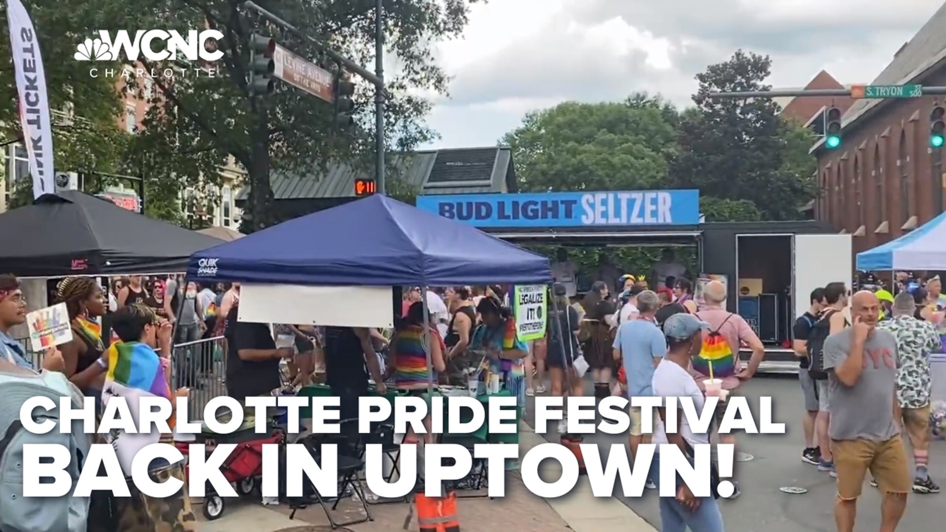 Charlotte Pride returned this weekend after a two-year hiatus, and organizers say its message of diversity and acceptance for the LGBTQ community has never resonated