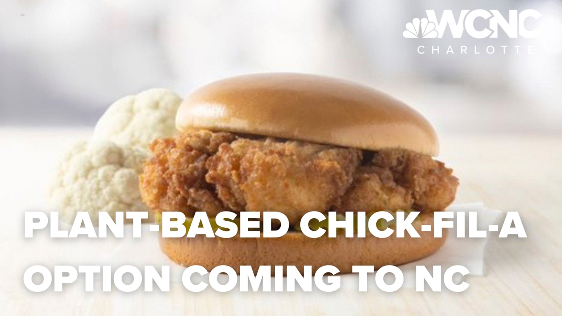 The fast food chain says it's supposed to look just like a regular chicken sandwich.