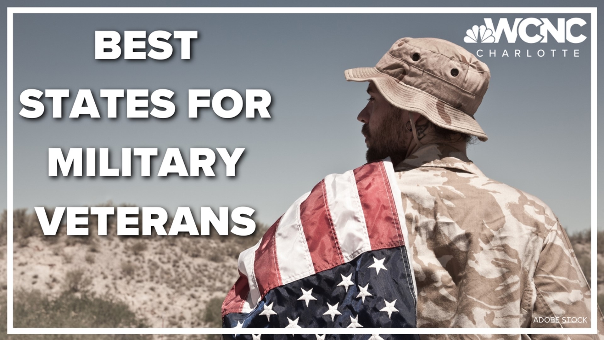 The Carolinas are one of the best states to live in if you're a military retiree.