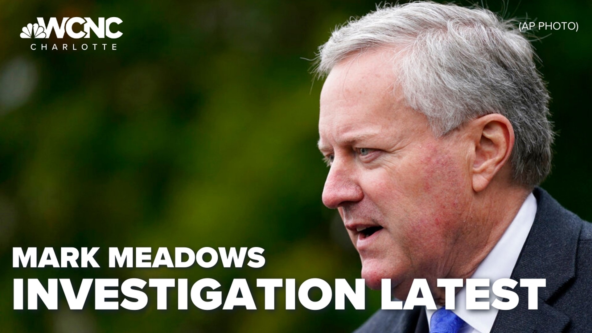 North Carolina state law enforcement submitted its findings in its investigation into former Congressman Mark Meadows.