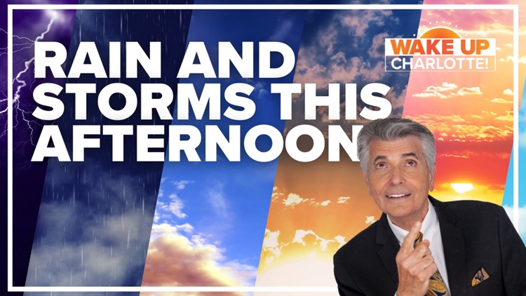 FORECAST: Rain and storm chance this afternoon