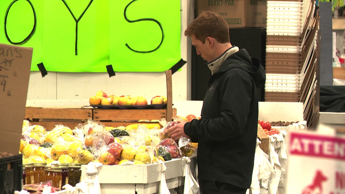 Charlotte Farmers Market host early 'Farmers Friday' event ahead of winter storm
