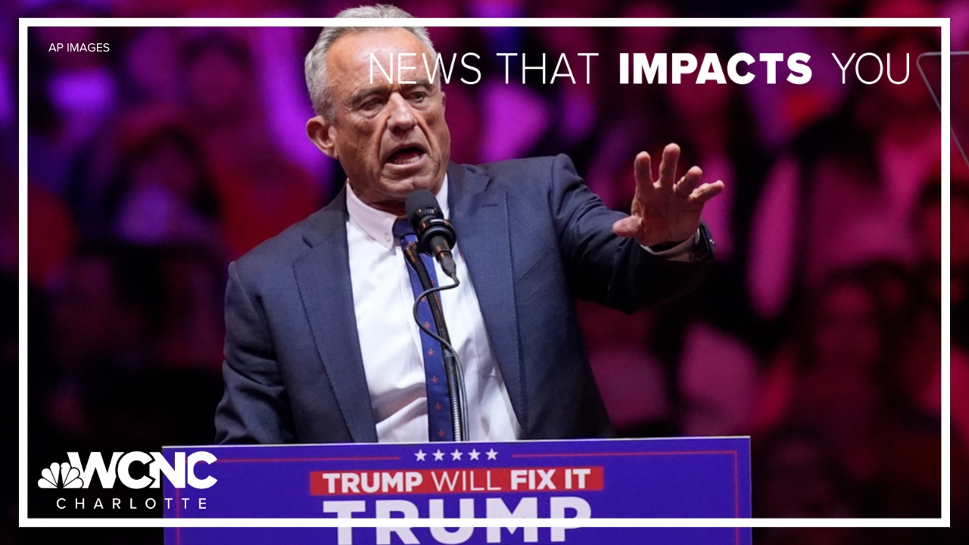 President-elect Donald Trump says he will nominate anti-vaccine activist Robert F. Kennedy Jr. to lead the Department of Health and Human Services.