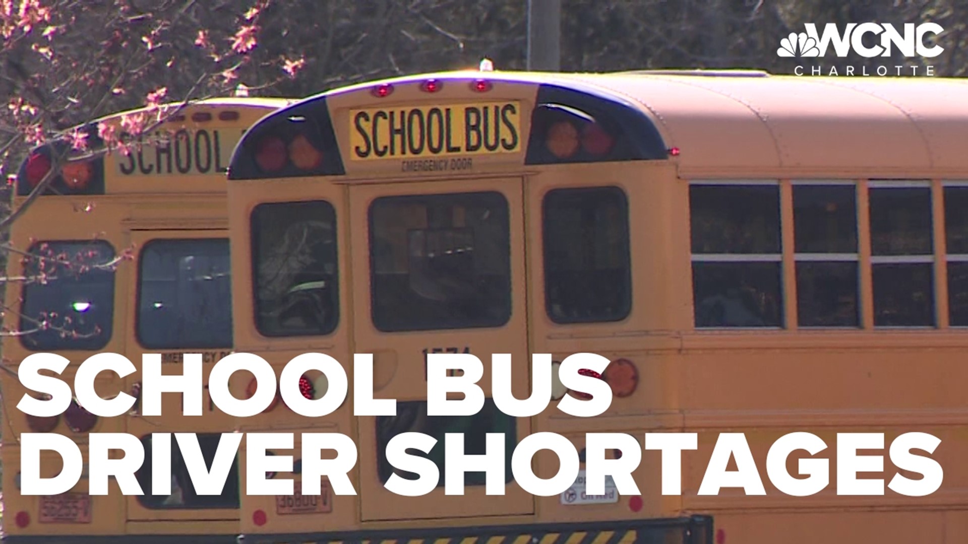 With only 26 days until school starts, Charlotte-Mecklenburg Schools is short 50 bus drivers and Union County still needs more than 20.