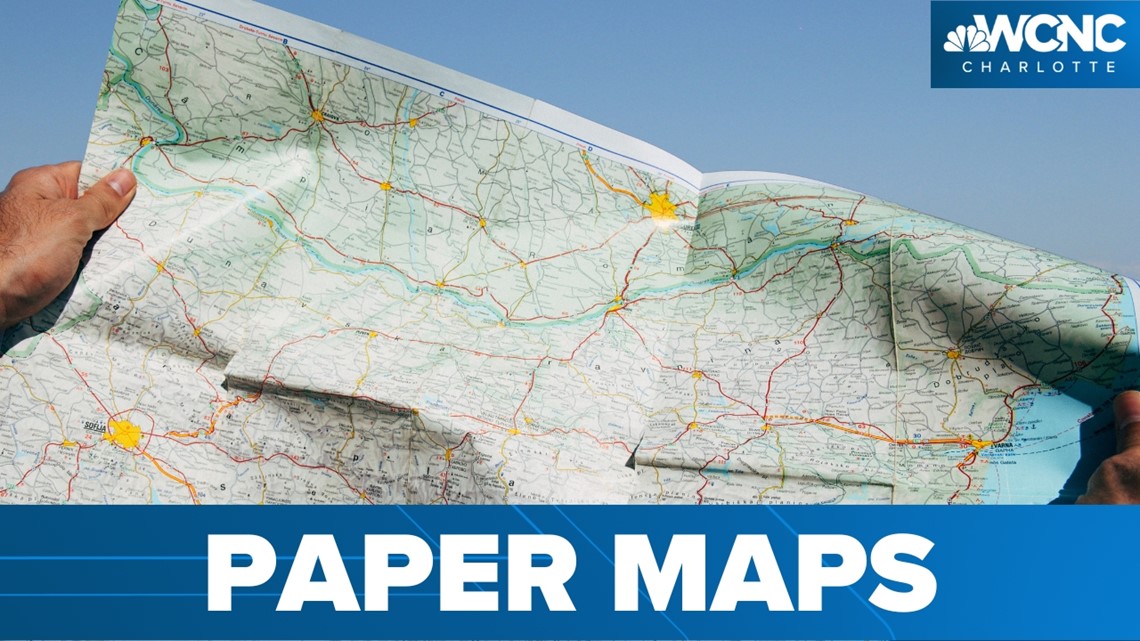 Paper map comeback  wcnc.com