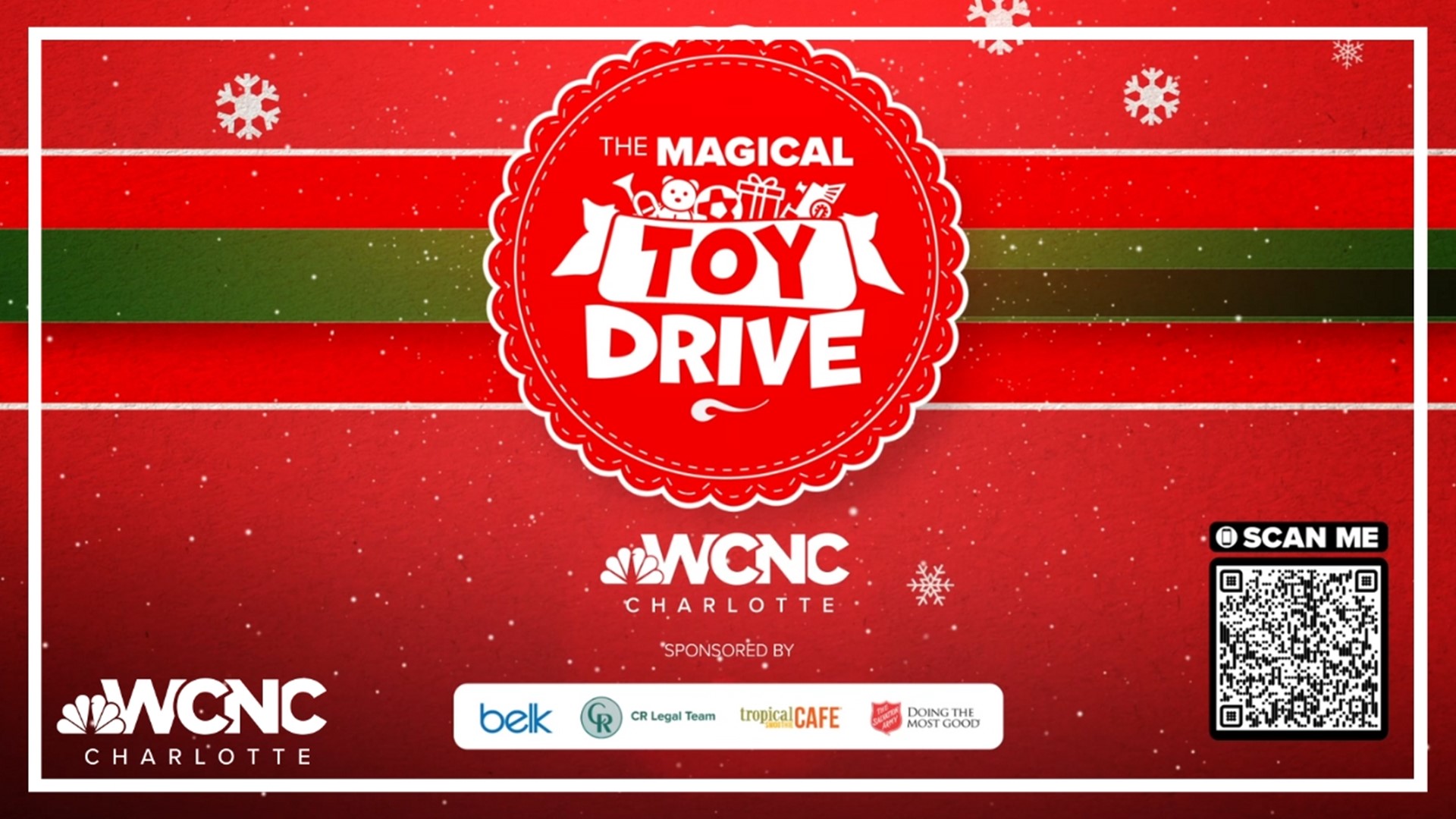 Today marks the beginning of our annual magical toy drive. We hope you'll make a difference and make sure every kid is able to get gifts for the holiday season.