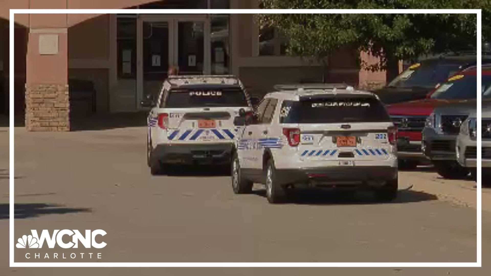 A suspect is behind bars after an armed robbery in northeast Charlotte this morning at the U.S. Bank on University City Boulevard.