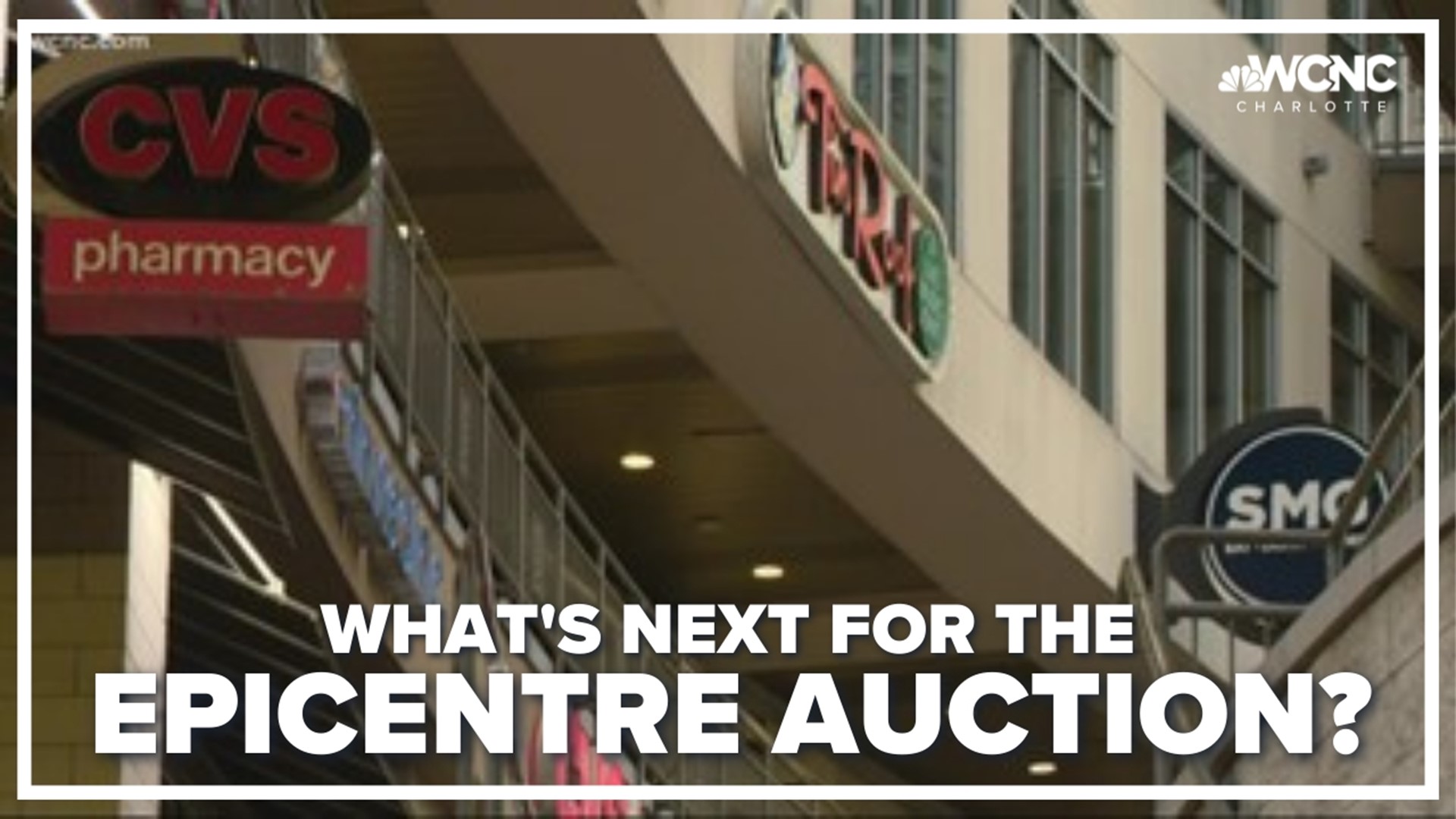 After being postponed twice, the epicentre went up for auction today.