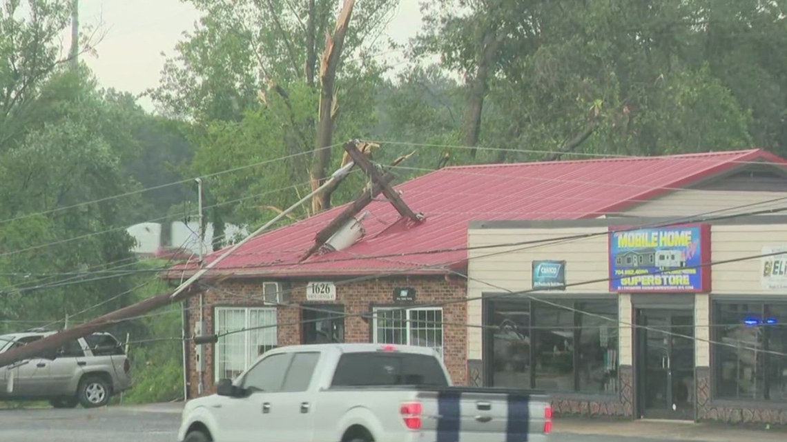 EF-1 tornado hit Gastonia and Belmont, North Carolina | wcnc.com