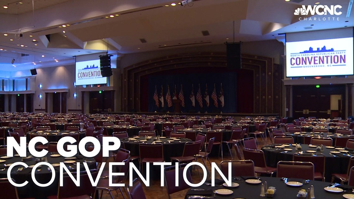 NC GOP convention held in Greensboro