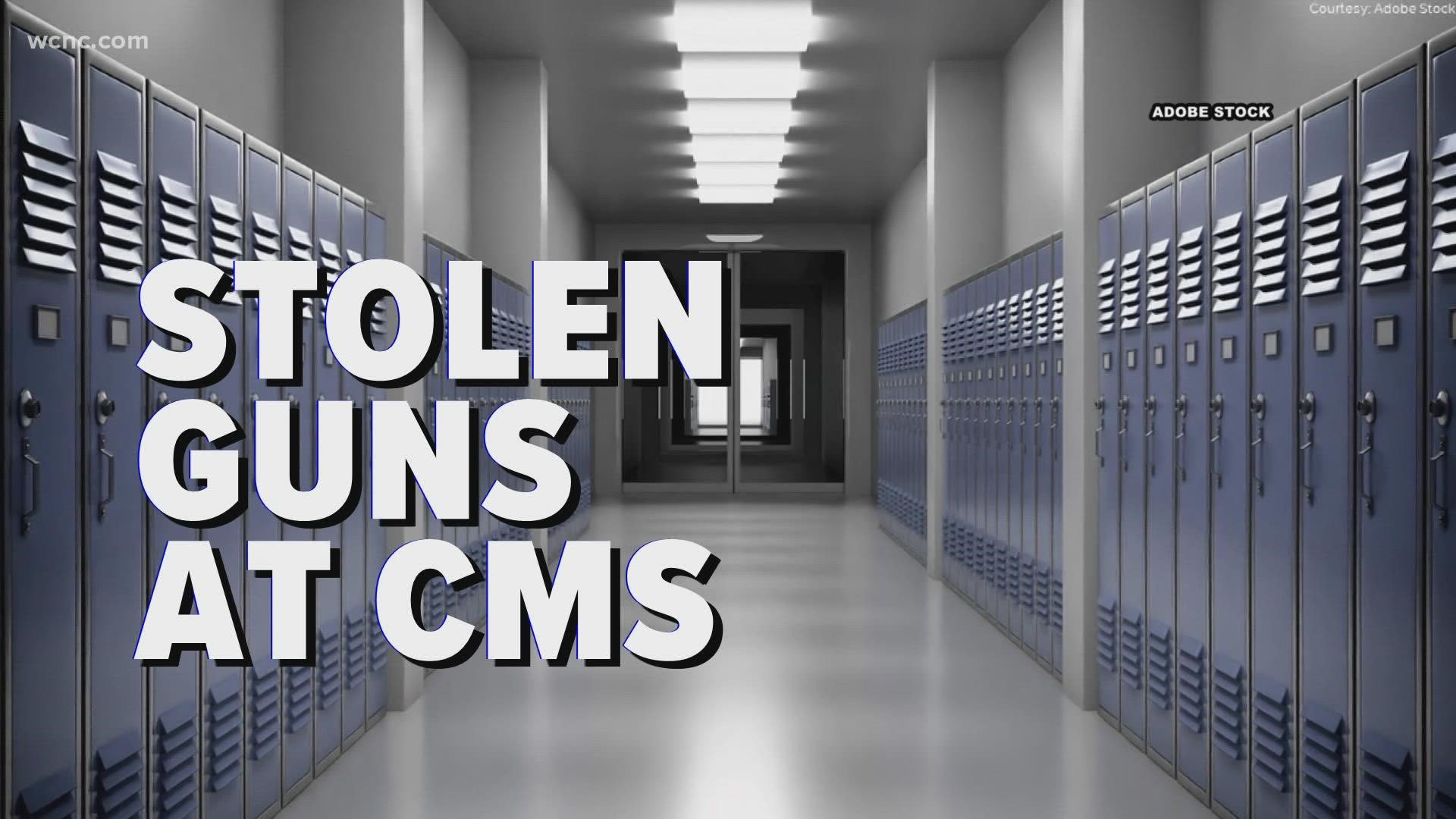From South End to Shelby, a WCNC Charlotte Defenders investigation tracked down the origins of some of the 23 guns found at CMS so far this school year.