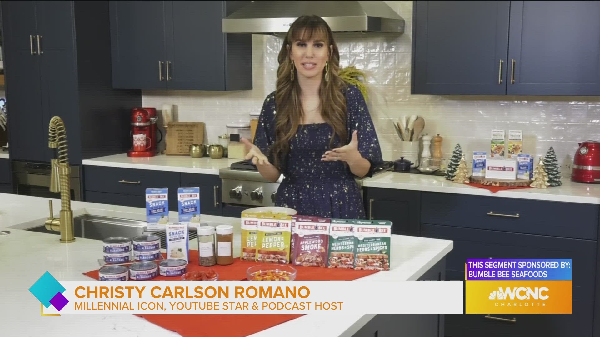 Christy Carlson Romano shares some great snacks you can make with Bumble Bee Tuna