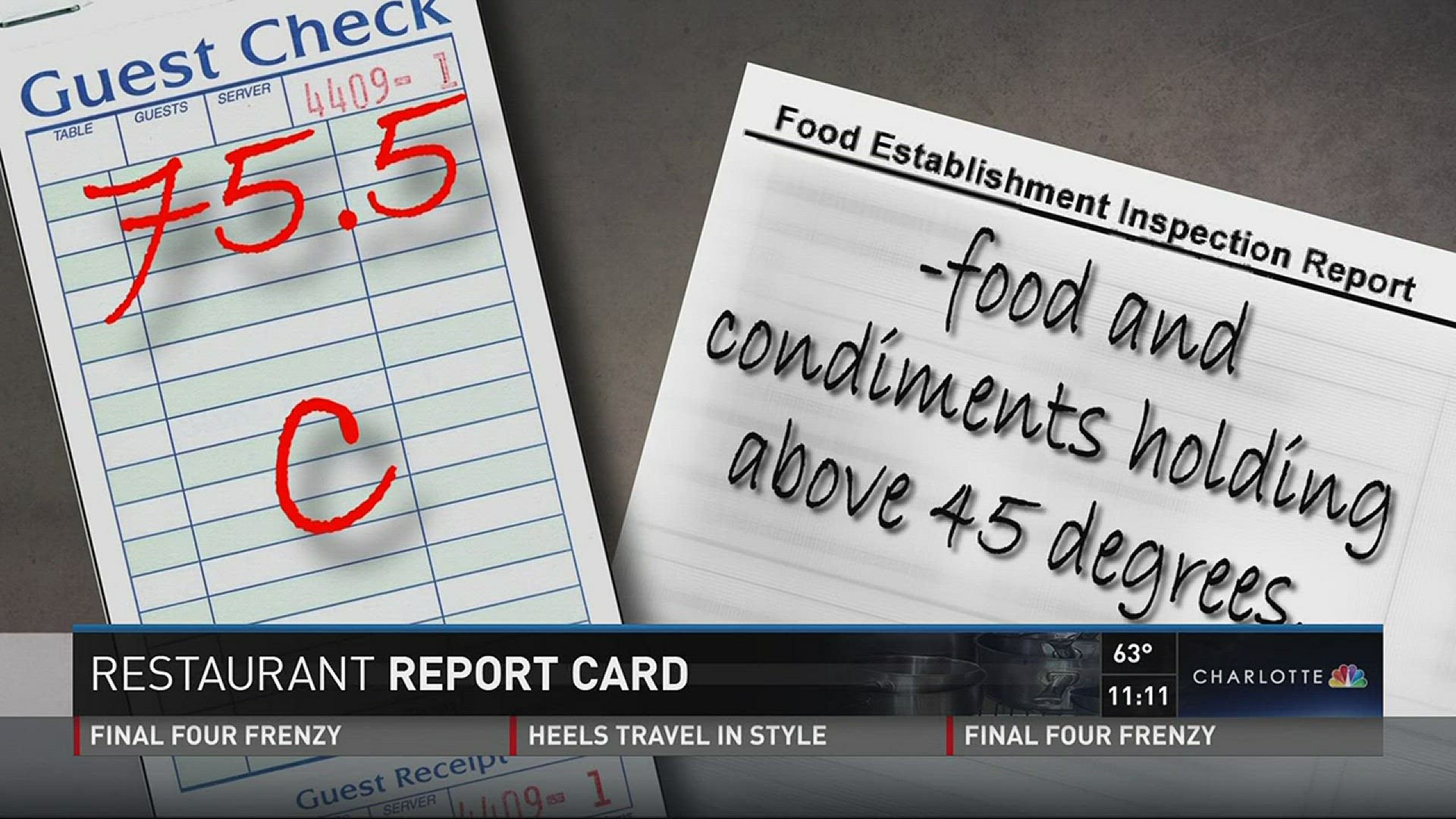 A repeat offender scored a "C" on this week's Restaurant Report Card.