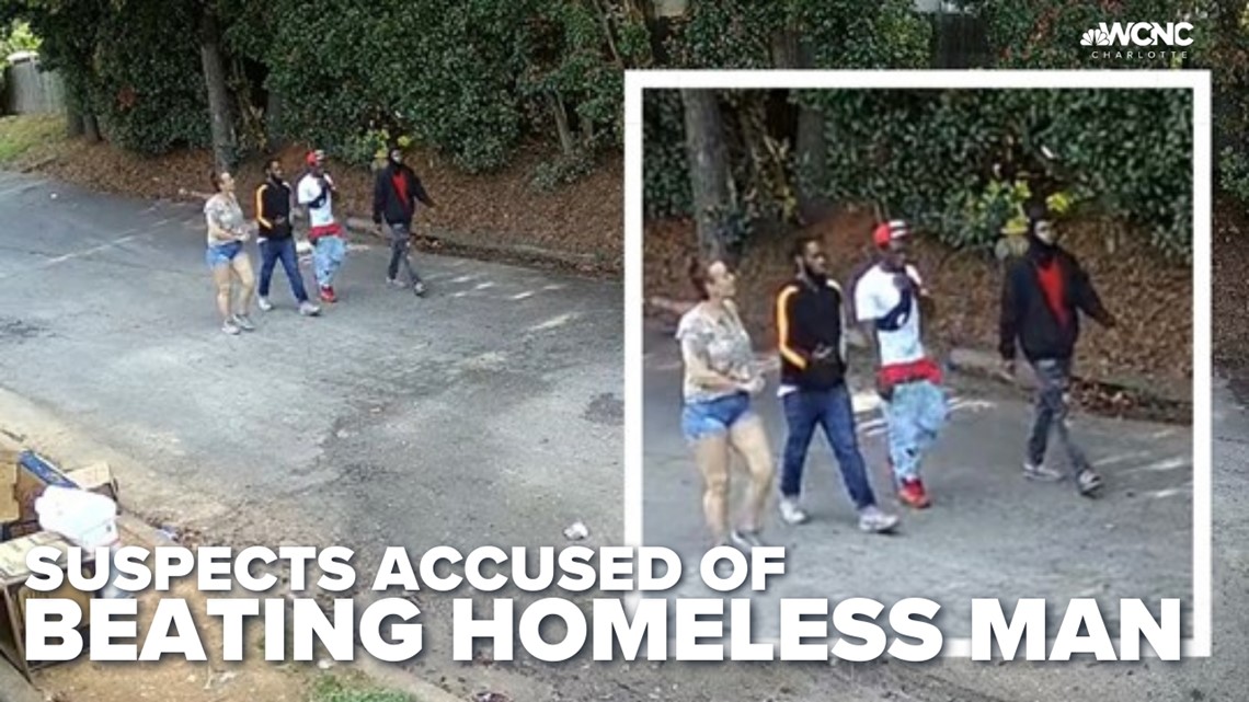 CMPD looking for suspects accused of beating homeless man | wcnc.com