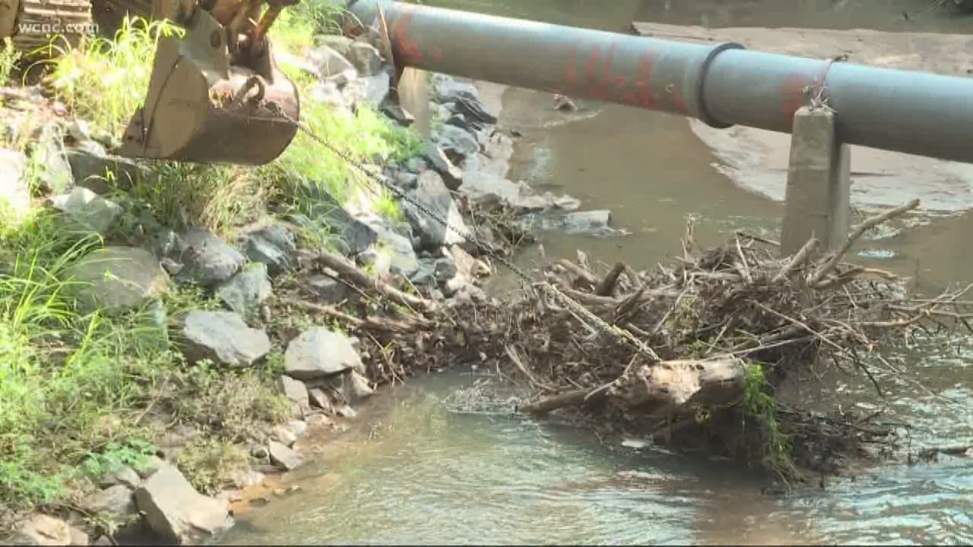 Officials with CharMeck Storm Water are getting ready so that the threat of flash flooding is reduced as Hurricane Florence approaches