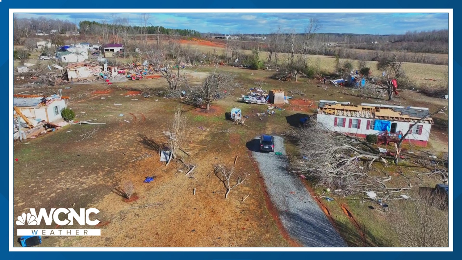 The tornado had 110 mph winds.