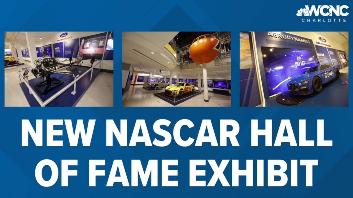 New exhibit at the NASCAR Hall of Fame