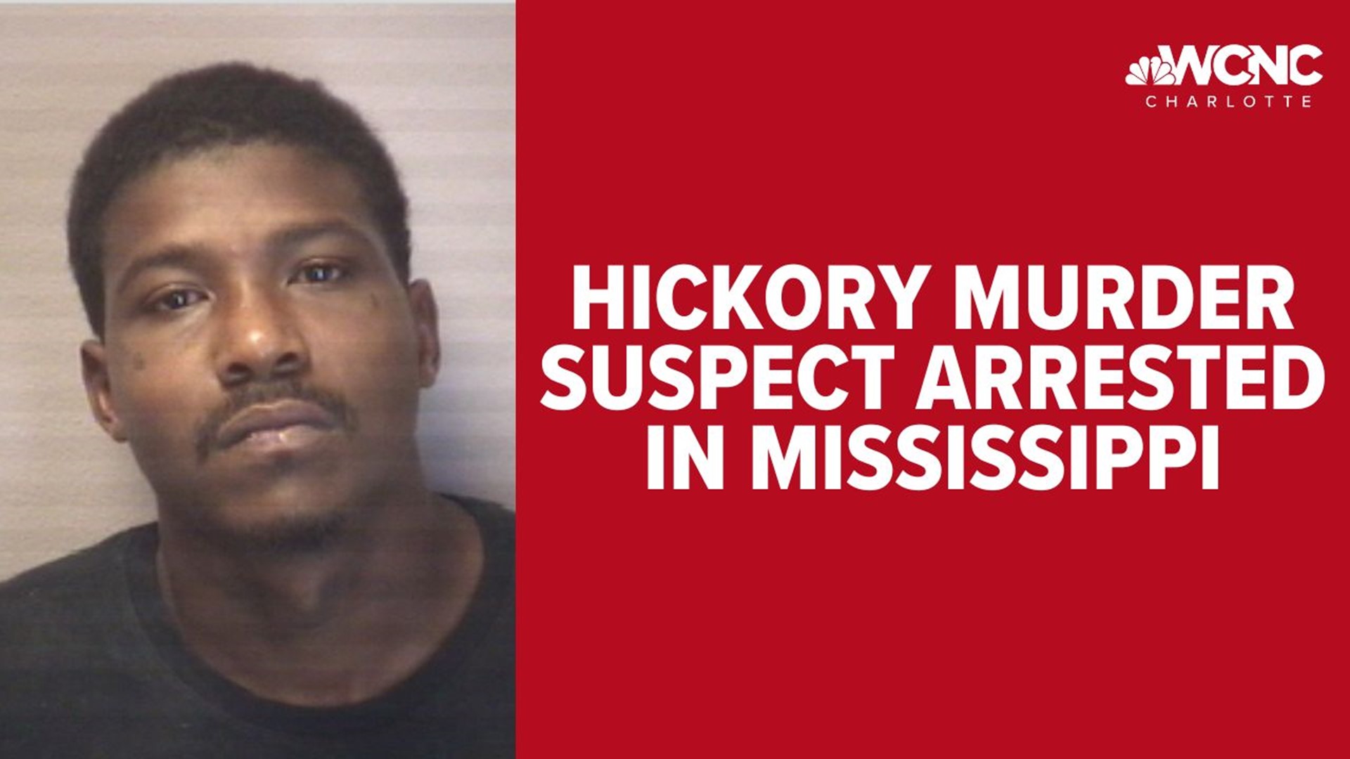 Hickory police tell us a murder suspect who's been on the run for two months is now in custody.